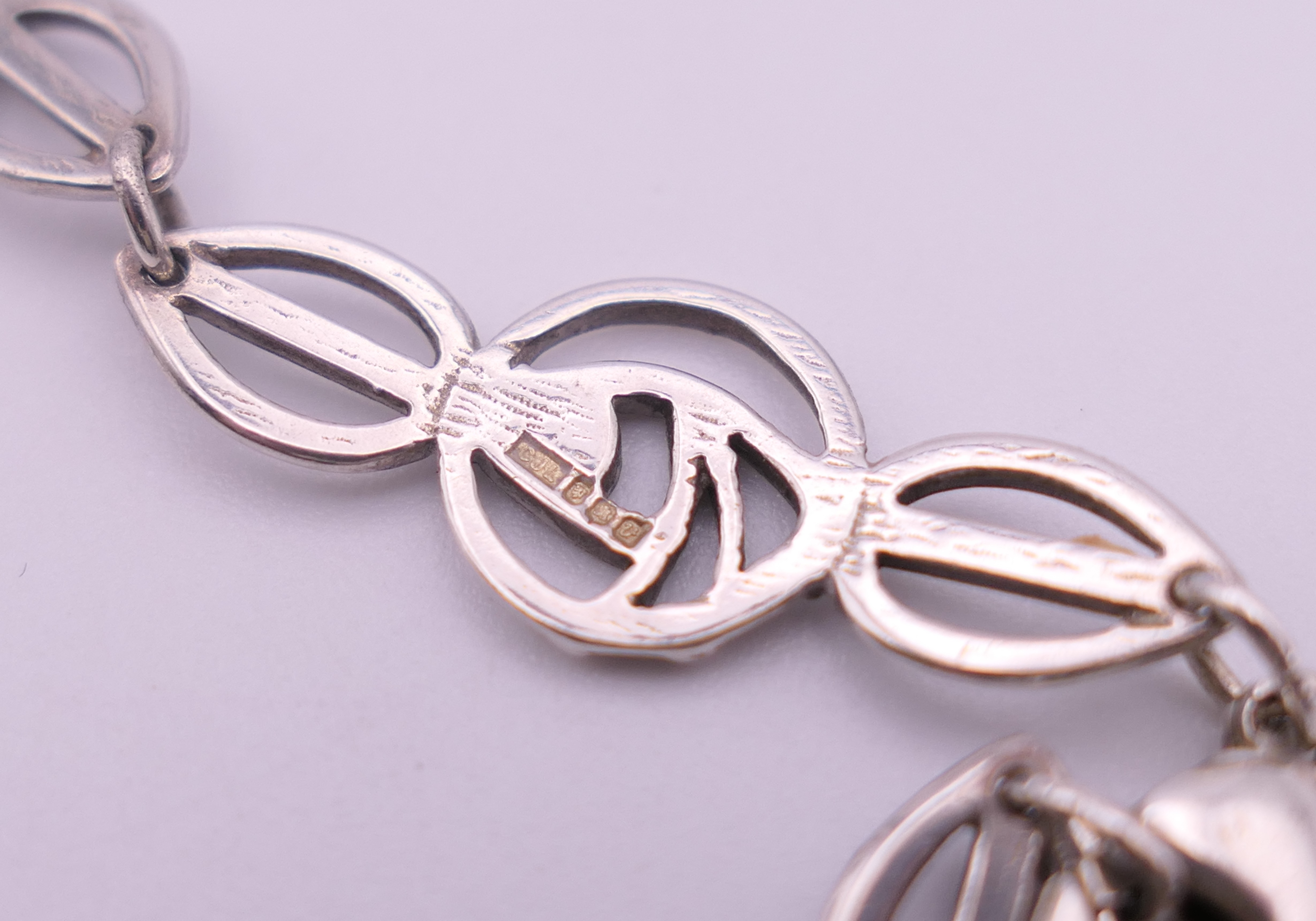 A quantity of boxed 'The Rennie Mackintosh Collection' silver jewellery to include two bracelets, - Image 14 of 37