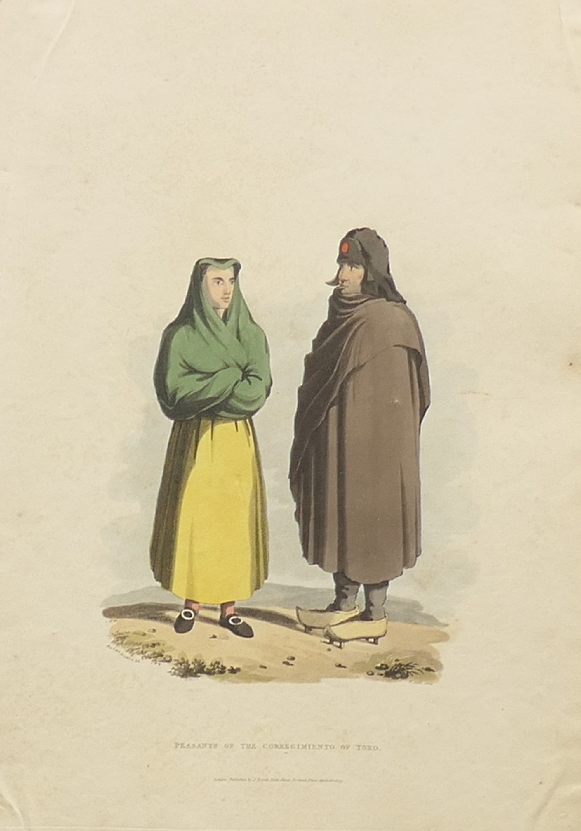 A quantity of 19th century prints of various Portuguese Scenes and Figures, - Image 2 of 8