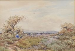 CLAUDE HAYES (1852-1922), The Weald of Hants, watercolour, signed,