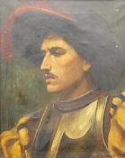 19th CENTURY SCHOOL, Portrait of a Continental Nobleman, oil on canvas, indistinctly signed, framed.