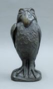 A bronze model of a wally bird. 26 cm high.