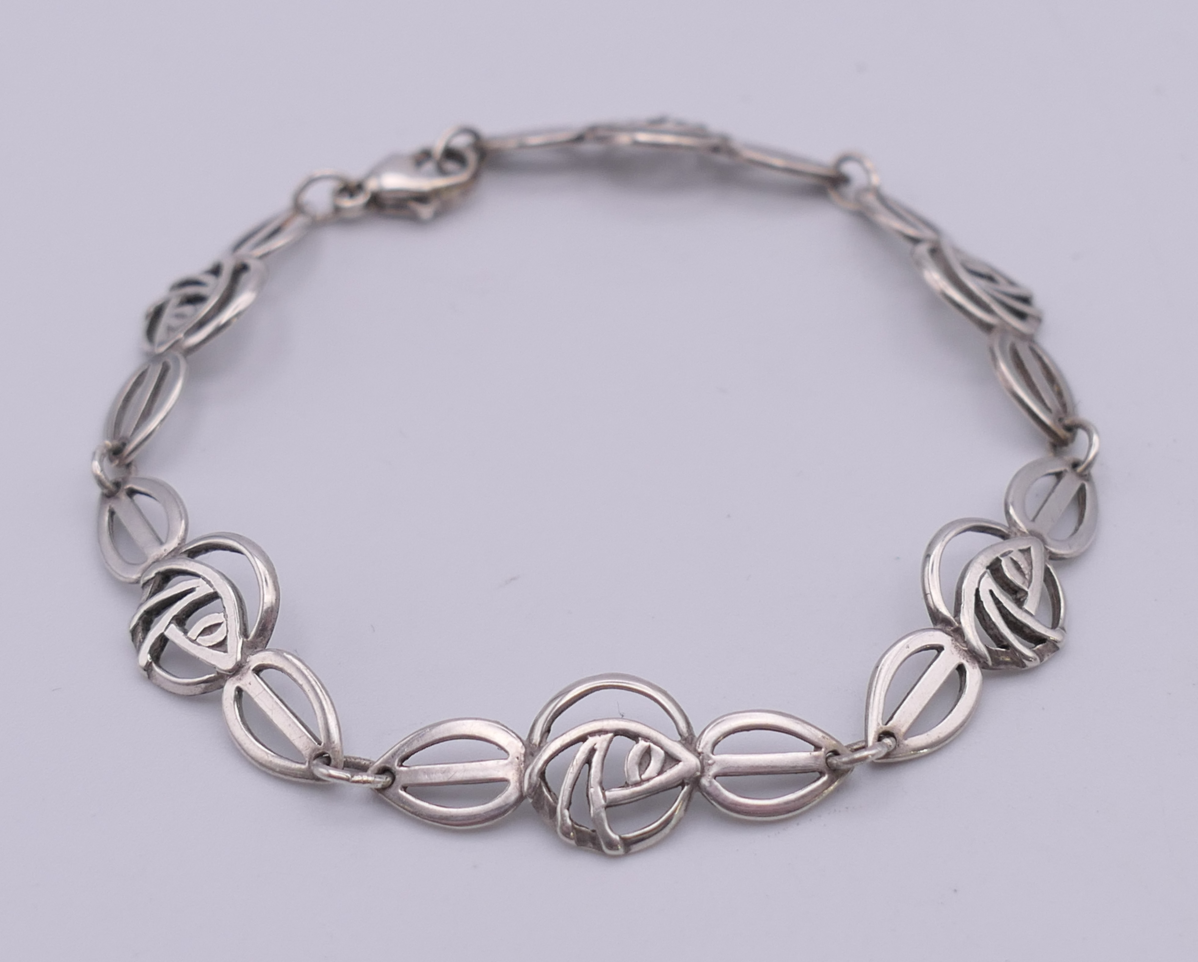A quantity of boxed 'The Rennie Mackintosh Collection' silver jewellery to include two bracelets, - Image 11 of 37