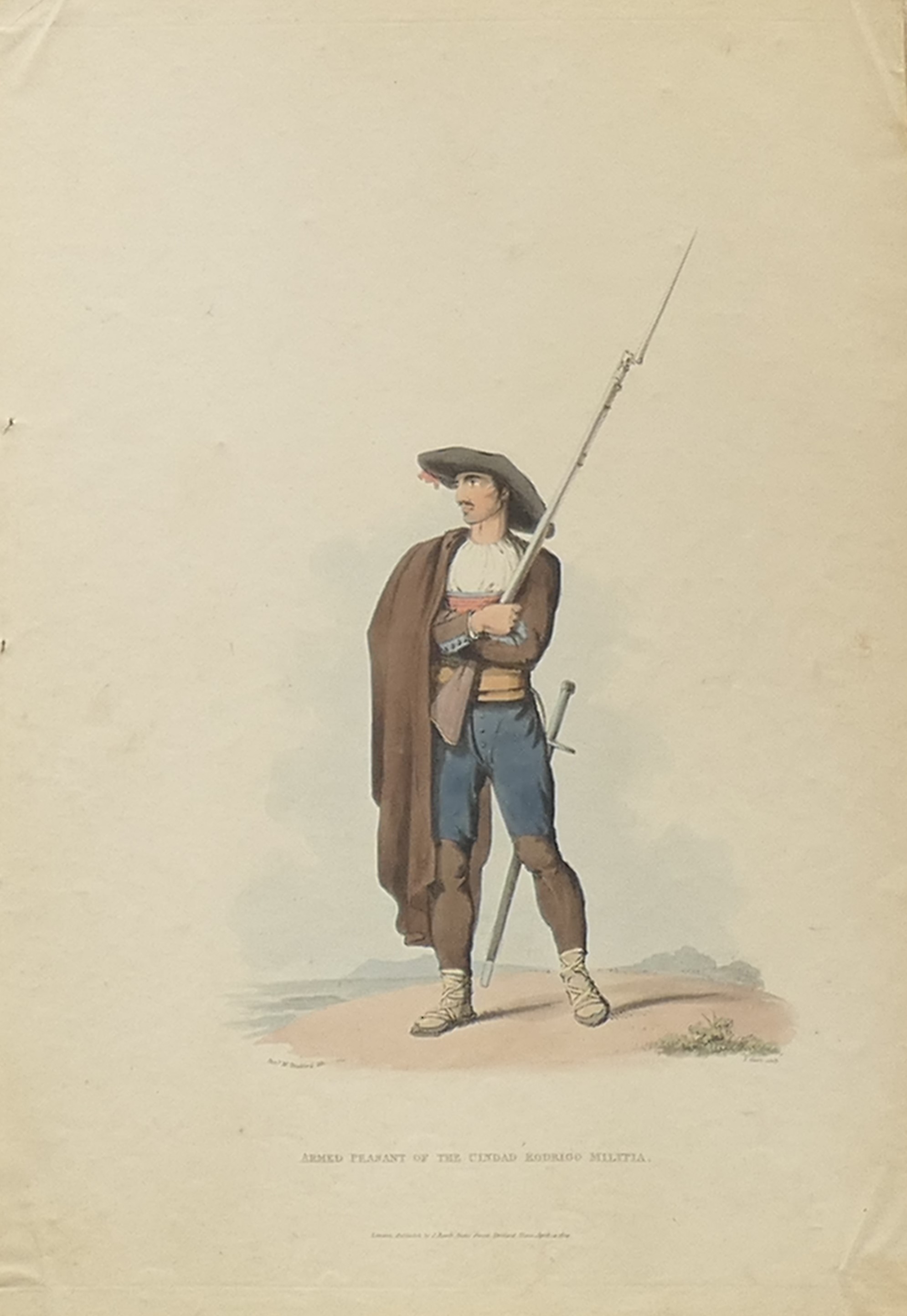 A quantity of 19th century prints of various Portuguese Scenes and Figures, - Image 7 of 8