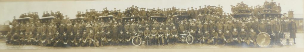 A large vintage photograph of 244 Co M.T.A.S.C.