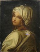 CONTINENTAL SCHOOL (19th century), Portrait of a Young Woman, oil on canvas (41 x 31.