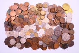 A coin collection to include: 1942 Canadian 25 cent (caribou to reverse),