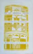 A poster promoting a lecture organised by The Greenwich Society at the New Greenwich Theatre