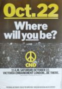 A political poster Oct.