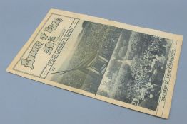 Summer of Love 20th Anniversary Official Calendar of Events July 1987. 29 x 44 cm.