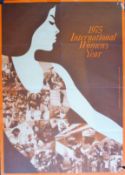 A political poster '1975 International Women's Year',