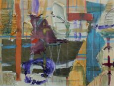 BEATTY, PATRICIA (20th century) American, Details #1, mixed media,