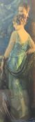 A pair of early 20th century oak-framed prints: GENE PRESSLER (1893-1933) American,