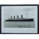 A print of the R.M.S Titanic, framed and glazed. 66 x 87 cm overall. - Image 2 of 2
