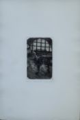 SARGIESON, ERNEST (born 1947) British (AR), Station II, a limited edition etching on card,