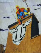 D'FACE (Dean Stockton) (born 1978) British (AR), Spiderman, a signed limited edition print,