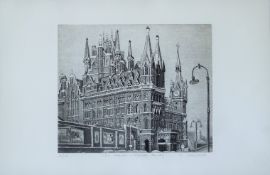 SARGIESON, ERNEST (born 1947) British (AR), 'St Pancras - Midland Railway,