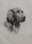 GOFFEY, HARRY (1871-1951) British (AR), Alert, etching, framed. 27 X 19 cm.
