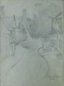 ENNION, ERIC (1900-1981) British (AR), Kersey, pencil, unsigned, unframed. 35 x 25 cm.