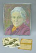 EDGAR JOHN KOHLER (1920-1996), 'Portrait of a Lady',