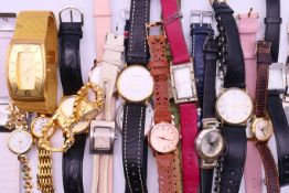 A quantity of wristwatches, including Timex, Alula and Seiko etc.