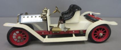 One Mamod SA1 Steam Roadster, model has been run but is in overall very good but slightly dusty