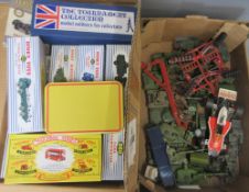 Assorted collection of mostly diecast model vehicles from Matchbox and Dinky to incl. 512 Guy Flat