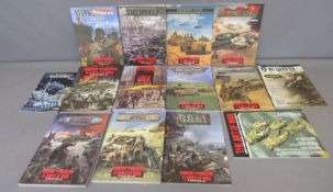 War Gaming- Mixed collection of War Gaming related books/magazines in hard and paperback editions to