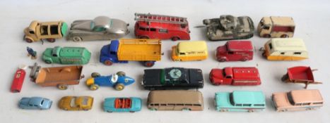 Collection of vintage diecast model vehicles to include Dinky, Corgi and Matchbox/Lesney plus a