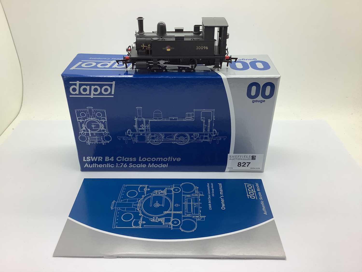 B4 Tank Engine A Boxed Dapol 'OO' Gauge B4 0-4-0 tank engine in BR black livery with ...