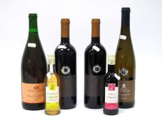Mixed Wines - Red, White and Miniatures. (6)