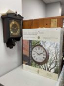 Double Sided Greenwich Station Clock and Thermometer, by Outside in Designs (boxed). President 30