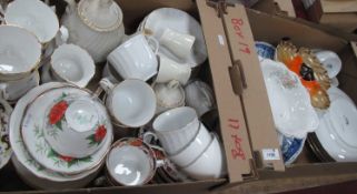 Ceramics, including quantity of porcelain tea wares by Royal Standard, Royal Stafford, Harmony and
