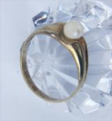 DAMENRING. 333/000 Gelbgold mit
