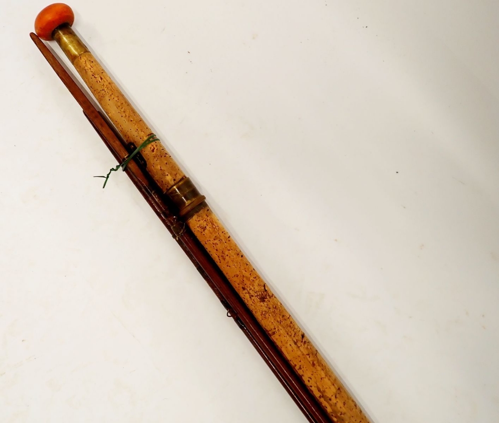 Three fishing rods - Hardy Bros. Richard Walker Superlite Reservoir fly rod - 9'3" with original - Image 4 of 4