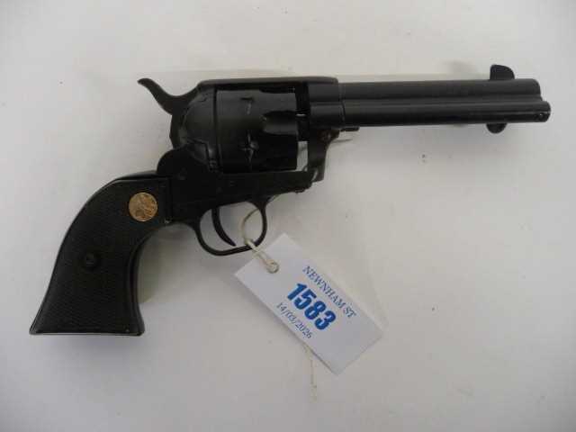 (S37) .380 (blank) Replica Colt Single-Action Blank-Firing Revolver Purchasers will require proof of