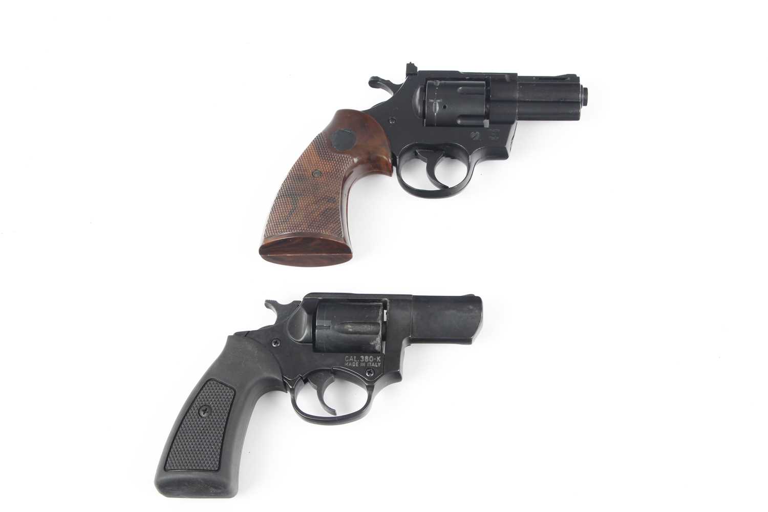 9mm (blank) Kimar blank firing revolver together with a 6mm blank firing revolver (2)