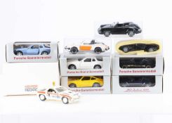 1980s NZG 1:43 Scale Porsche Models,