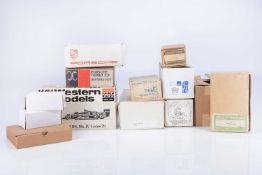Unmade White Metal Model Kits,