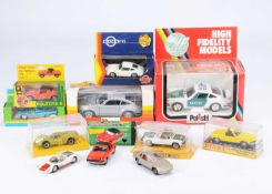 Porsche Diecast Models by Various Makers,