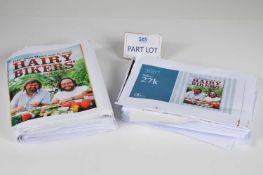 The Hairy Bikers a collection of Proof copy cook books,