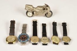 Various watches and other items,
