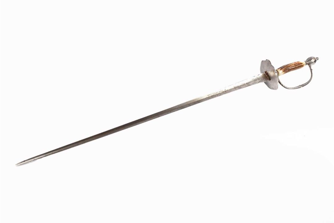 A late 18th Century/ early 19th Century European Small Sword, having ...
