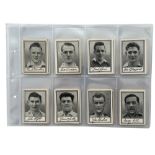 BARRATT & CO FAMOUS FOOTBALLERS TRADE CARDS, A3, FULL SET OF 50 CARDS, DUNCAN EDWARDS OF