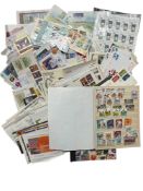 MIXED COLLECTION OF STAMPS & FIRST DAY COVERS, MOSTLY SPORTING RELATED, SEE PHOTOS