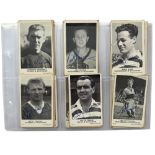 A&BC GUM 1962/63 SCOTTISH FOOTBALL TRADE CARDS, 42/44 CARDS, LACKING NOs 42 & 44, RARE SET.