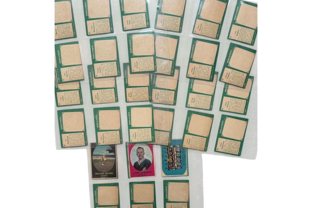 1963 A&BC GUM SCOTTISH FOOTBALL TRADE CARDS, MAKE-A-PHOTO, GREENBACK, FULL SET OF 81 CARDS. - Image 6 of 6