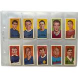 BARRATT & CO FAMOUS FOOTBALLERS TRADE CARDS, A14, A15, 2 FULL SETS OF 50 CARDS.