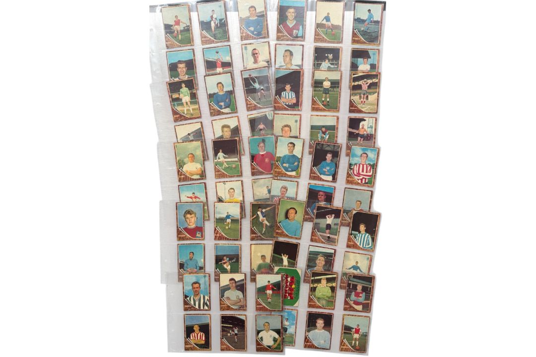 A&BC GUM 1963/64 FOOTBALLERS TRADE CARDS, 1-48, 49-110, FULL SETS. - Image 3 of 6
