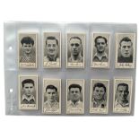 BARRATT & CO FAMOUS FOOTBALLERS TRADE CARDS, A5, FULL SET OF 60 CARDS, DUNCAN EDWARDS OF