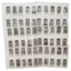 BARRATT & CO FAMOUS FOOTBALLERS TRADE CARDS, A7, FULL SET OF 60 CARDS, CLOUGH, CHARLES, GREAVES, - Image 3 of 6